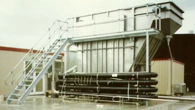 دستگاه شناورسازی از طریق هوای محلول سفید دوم