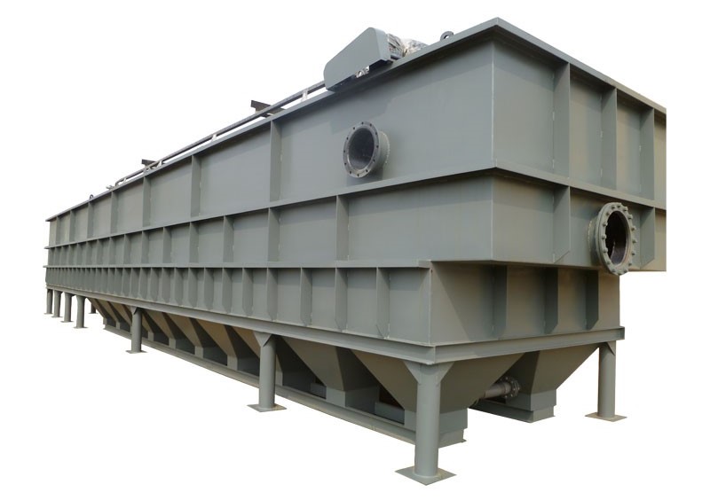 دستگاه شناورسازی از طریق هوای محلول سفید طوسی