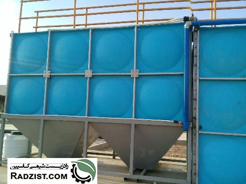 پکیج تصفیه فاضلاب کشتارگاهی شرکت رادزیست
